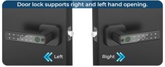 Smart Fingerprint Door Lock Keyless Entry with APP IC Card Code Key Biometric