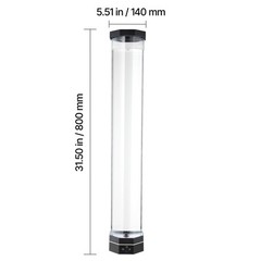 Bubble Tube Lamp 16 Color 2.67 ft Sensory Aquarium Lamp for Relief Calming