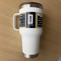 Classic White YETI® 30oz Travel – Authentic, Brand New, Stronghold Lid