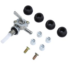 7 Gallon Iron Fuel Gas Tank Petcock Filter Gauge Cap fit for Generator EC6500