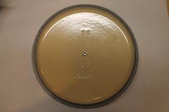 Le Creuset Signature Round Casserole/Oven 5.5 Qt. 10.25 In. Flint Oyster NEW ^