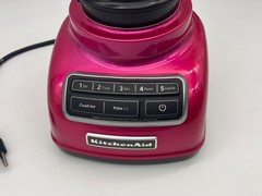 Kitchen Aid Blender BASE ONLY 120 Volts 60Hz 6.0 Amps KSB1575RI Raspberry Ice