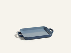Our Place Mini Griddle Pan – Nonstick Ceramic Pan for Stovetop & Oven Blue Salt
