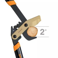 2 In. Cut Capacity Titanium Coated Steel Blade, 32 In. Powergear2 Bypass Lopper