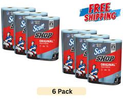 Scott Professional Multi-Purpose Shop Towels, 55 Sheets per Roll, 12 Ct