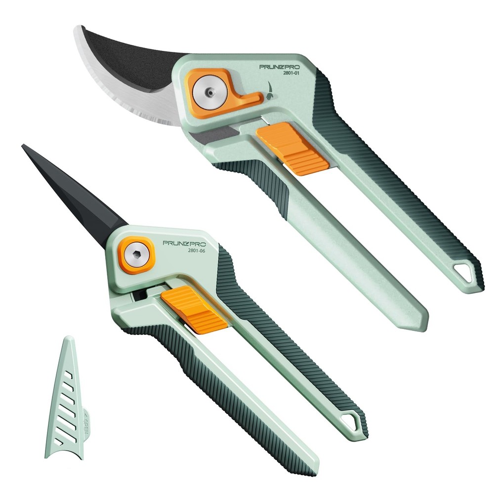 PrunePro Pruning Shears Gardening Scissors Set Professional Hand Pruner Sharp…