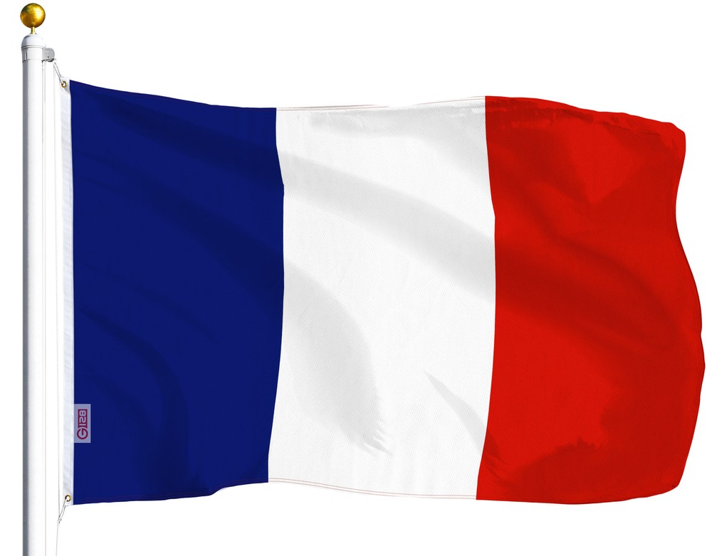 3’x5′ ft French France Flag | Polyester National Country Banner Brass Grommets