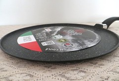 ROCH GUSS Grand Chef 32 cm 13” X Large Flat Crepe Griddle Pan S Made ITALY NEW