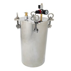 Large Flow 20L Dia. 10.3in Dispenser Pressure Tank Dispensing Storage Bucket New