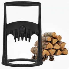 Firewood Splitter Manual Cast Iron Kindling Splitter w/ Carry Bag Heavy Duty