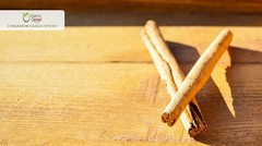 Organic Way Premium Cinnamon Cassia Sticks (Cinnamomum cassia)
