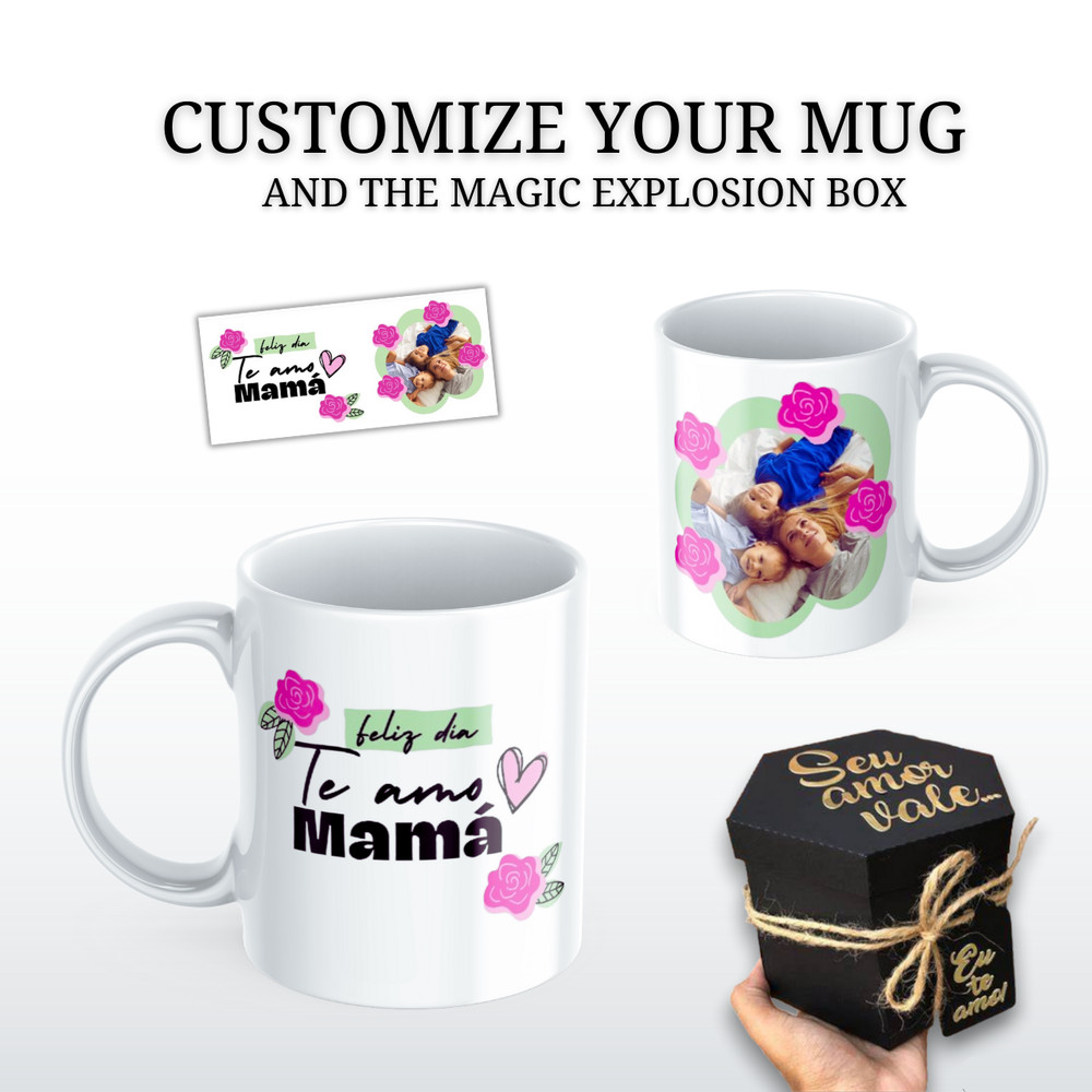 Personalized mug with text photo name logo personalized gift funny coffee mug 10