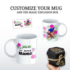 Personalized mug with text photo name logo personalized gift funny coffee mug 10