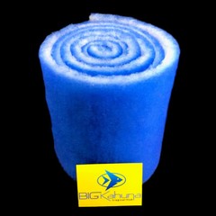 10-FT ROLL BLUE BONDED AQUARIUM FILTER MEDIA PAD 12″ X 10′ FILTER FIBER FLOSS.