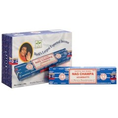 Original Nag Champa Incense Sticks 40 grams by Satya Sai Baba Free Shipping