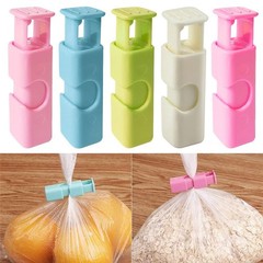 10PCS Bread Bag Clips Reusable Tie Storage Sealing Snack Fridge Freezer Fresh US