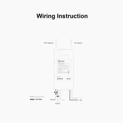 SONOFF Wi-Fi Smart Ceiling Fan Light Switch Controller 433MHz RF Remote Control