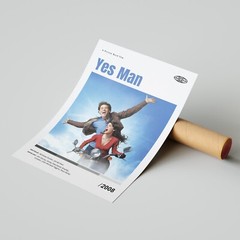 Yes Man Movie Poster Print, Wall Art – Unframed