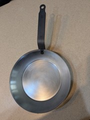 Matfer Bourgeat 062002 9 1/2″ Black Carbon Steel Fry Pan …unused…