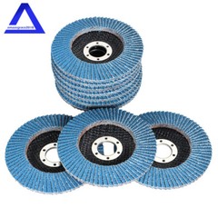 4-1/2″ Flap Sanding Disc 40 60 80 120 Grit 4.5 Grinding Wheels for Angle Grinder