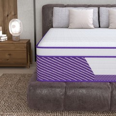 12 Inch King Size Mattress In a Box Gel Memory Foam Hybrid Spring Medium Firm