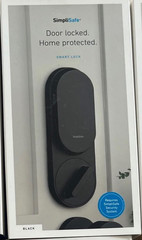SimpliSafe Smart Lock Door Lock with PIN Keypad Black New in Box