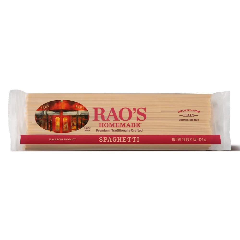 Rao’s Homemade Spaghetti Pasta, 16oz, Traditionally 16 Ounce (Pack of 1)