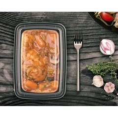 28oz Meal Prep Food Containers with Lids, Reusable Microwavable Plastic BPA free