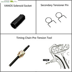 Engine Camshaft Locking Tool Crankshaft Alignment Vanos Timing Tool Kit Compati