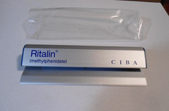One CIBA Ritalin Clip-It Strip Adhesive Back Note &Paper Holder – 5-3/4 Inches