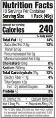 Lance Sandwich Cookies Nekot Peanut Butter 10 Individually Wrapped Packs 6