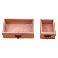6 Drawers Desktop Dresser Wooden Storage Dressers Chests of Drawers for Bedroom