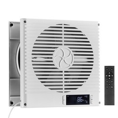 7.5 Inch Room to Room Fan 2-in-1 305 CFM Through Wall Fan Remote Control