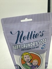 New Nellies Baby Laundry Soda Bag Makes 15 Loads 225g/0.5 Lb HE