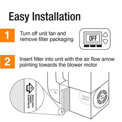 16 x 20 x 1 Standard Pleated Air Filter FPR 5, 12-Pack, Air Filters Replacement