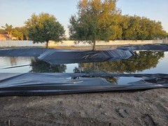 Pond liner 100×80 Strong,HDRPE 40 year Durability,Commercial grade for Fish pond