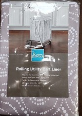 Room Elements Rolling Utility Cart Liner New B3 ( 13 In. x 16 In. x 19.75 In H)
