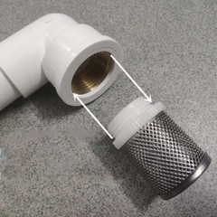 Male Thread Pipeline Filter Inline Water Pump Mesh Strainer Garden Pump Filter