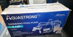 Aquastrong In Above Ground Pool Pump High Flow 1.5 HP 115V 8089GPH Single Speed