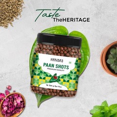 Paan Shots Instant Pan Flavor Mouth Freshener Mukhwas Coated Balls After Meal
