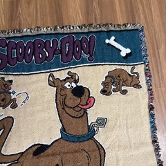 Scooby Doo Throw Blanket Tapestry 42 x 58. Made in USA. The Northwest Company.