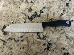 Vintage WUSTHOF Silverpoint 4184 / 17cm, 6.5″ Santoku Knife Germany