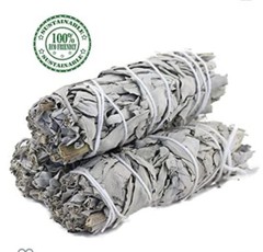 White Sage Smudge Sticks/Wand 4- 5″ Wholesale Bulk 1 to 400 big bundles