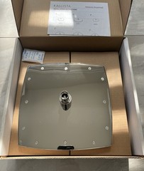 Kallista P21514-00-AD 11” Modern Square Raindome Shower Head. Nickel Silver
