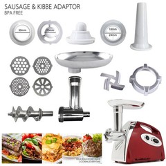 Commercial 2800W Power Electric Meat Grinder Household Sausage Maker Stuffer US