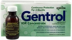 Gentrol IGR Concentrate Insect Growth Regulator Roaches Bed Bugs – 1oz or 1 Pint