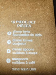 New in Box Flatware 16 Pcs Artistic Accents Made In India HAND WASH ONLY
