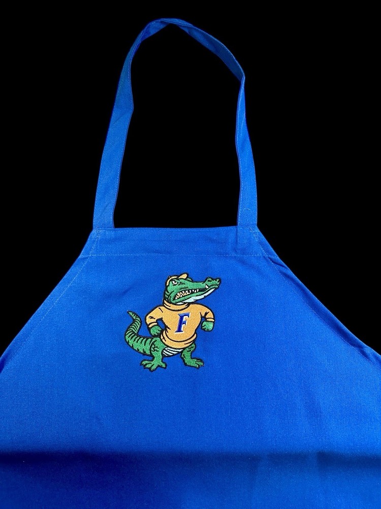 University of Florida (UF) Apron w/No Pockets / 39k Stitches Brand New