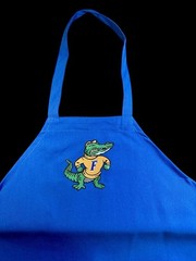 University of Florida (UF) Apron w/No Pockets / 39k Stitches Brand New