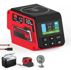 300W Voltage Regulator 2-30V DC Output Compatible with Milwaukee 18V Battery